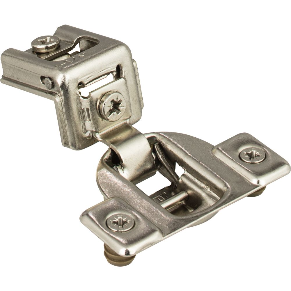 Hardware Resources 3394-2C 105° 1-1/4" Overlay Standard Duty Self-Close Compact Hinge with 2 Cleats and 8 mm Dowels
