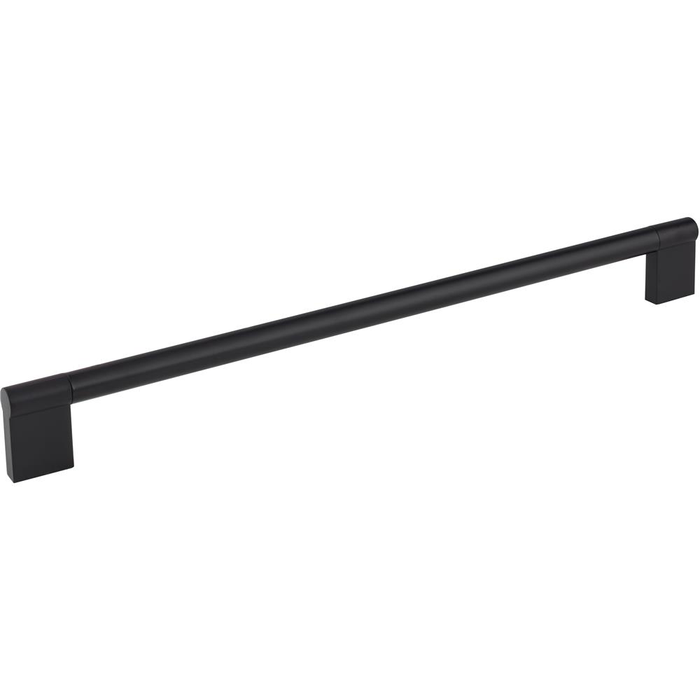 Elements by Hardware Resources Knox Cabinet Pull 13-1/16" Overall Length Cabinet pull, 320mm Center to Center in Matte Black