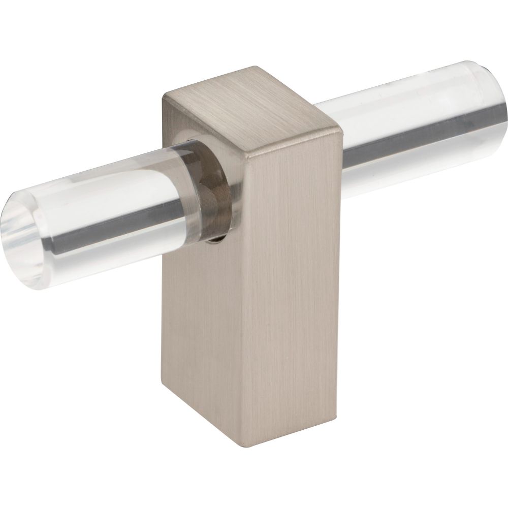 Jeffrey Alexander by Hardware Resources 578T-SN 2-3/8" Overall Length Satin Nickel Spencer "T" Knob