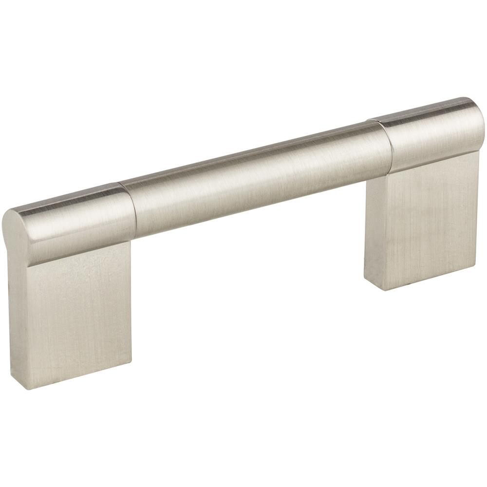 Elements by Hardware Resources Knox Cabinet Pull 4-1/4" Overall Length Cabinet pull, 96mm Center to Center in Satin Nickel