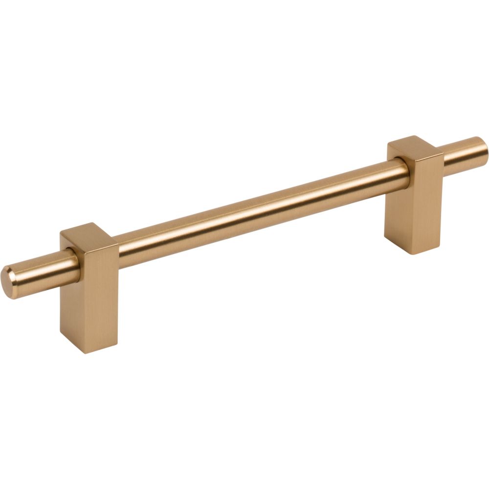 Jeffrey Alexander by Hardware Resources 478-128SBZ 128 mm Center-to-Center Satin Bronze Larkin Cabinet Bar Pull
