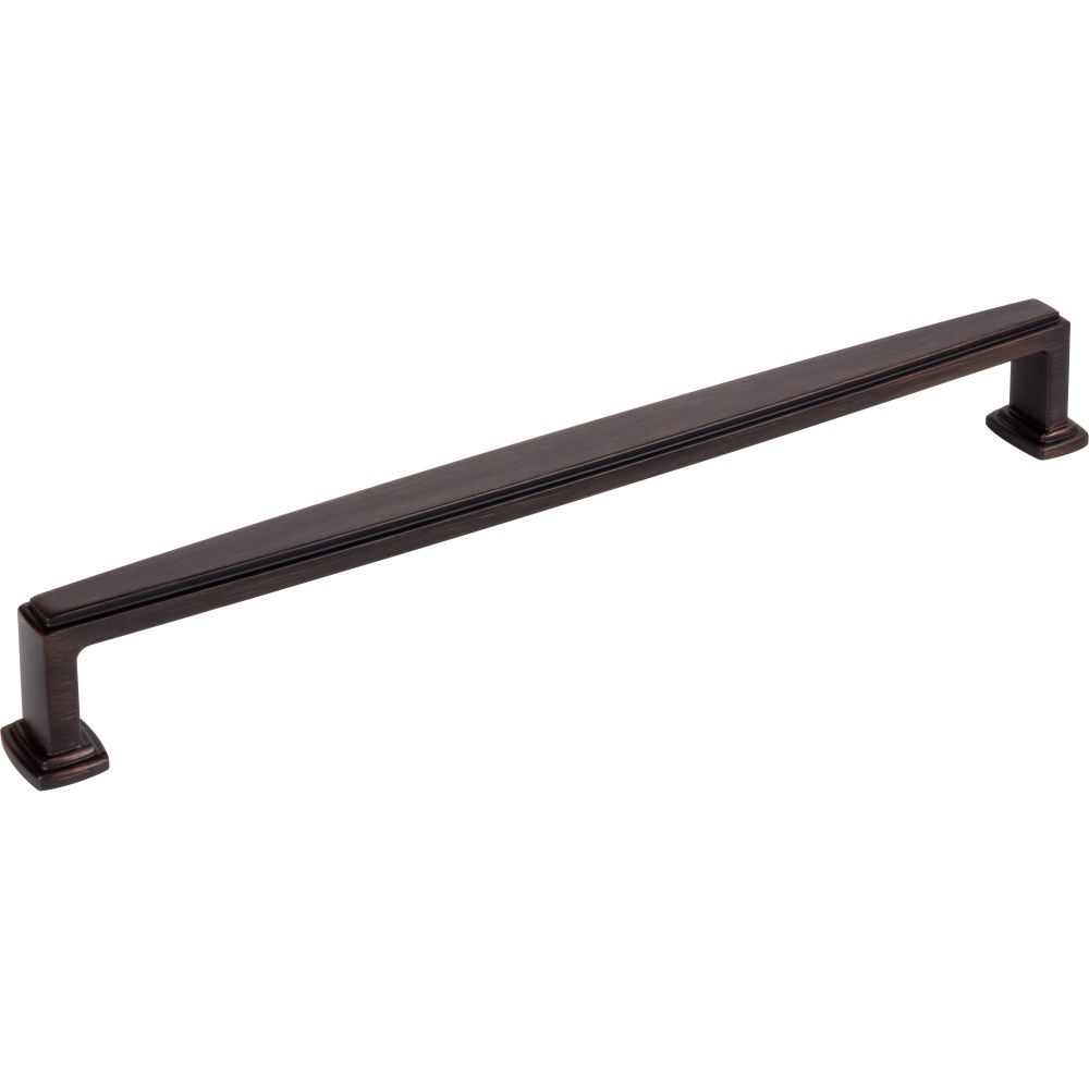Jeffrey Alexander by Hardware Resources 171-12DBAC 12" Center-to-Center Brushed Oil Rubbed Bronze Richard Appliance Handle