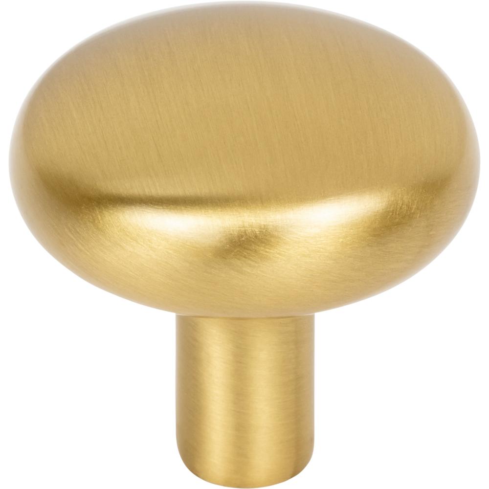 Hardware Resources 329BG Loxley 1-1/4" Diameter Mushroom Knob - Brushed Gold