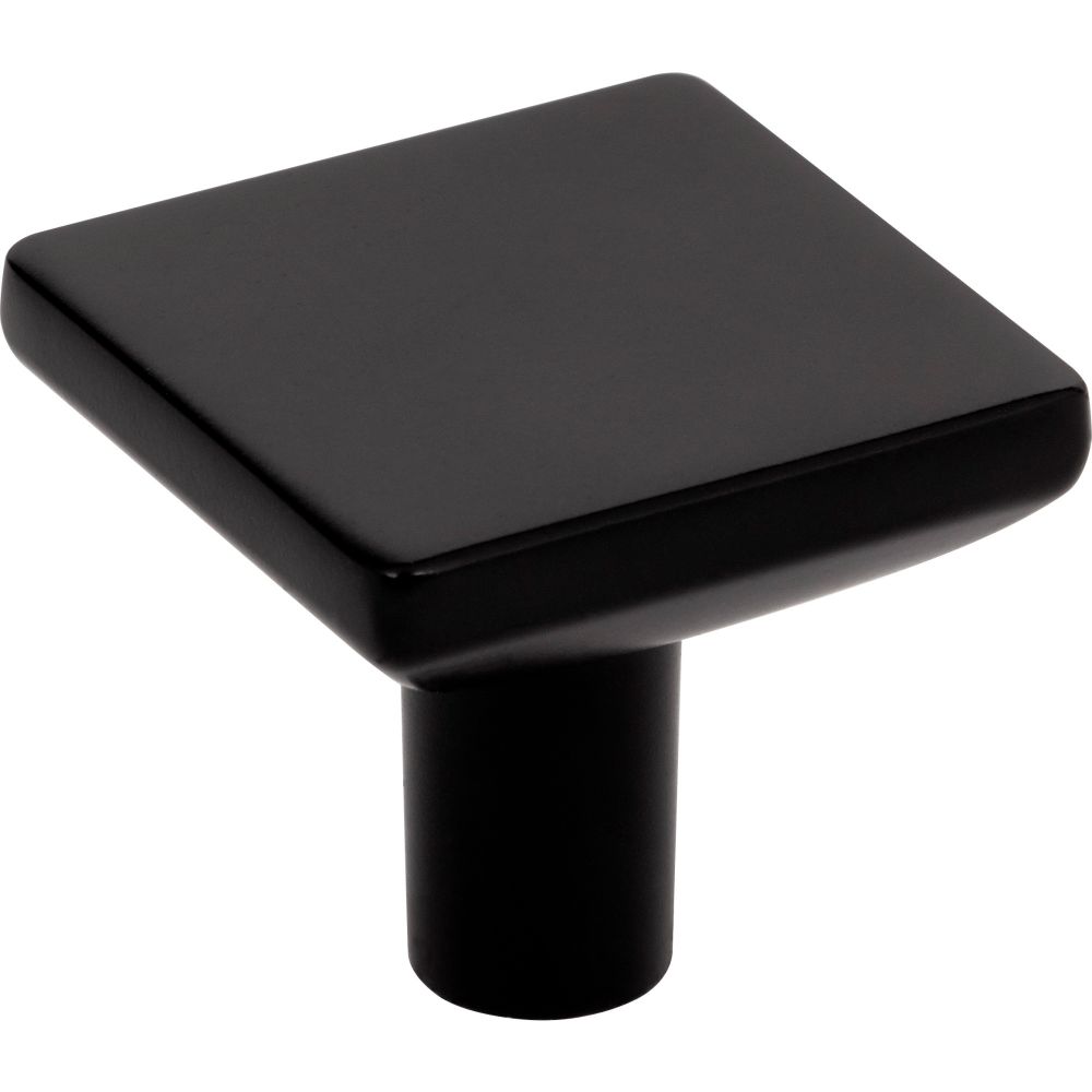 Elements by Hardware Resources 827MB 1-1/4" Overall Length Matte Black Walker 1 Square Knob
