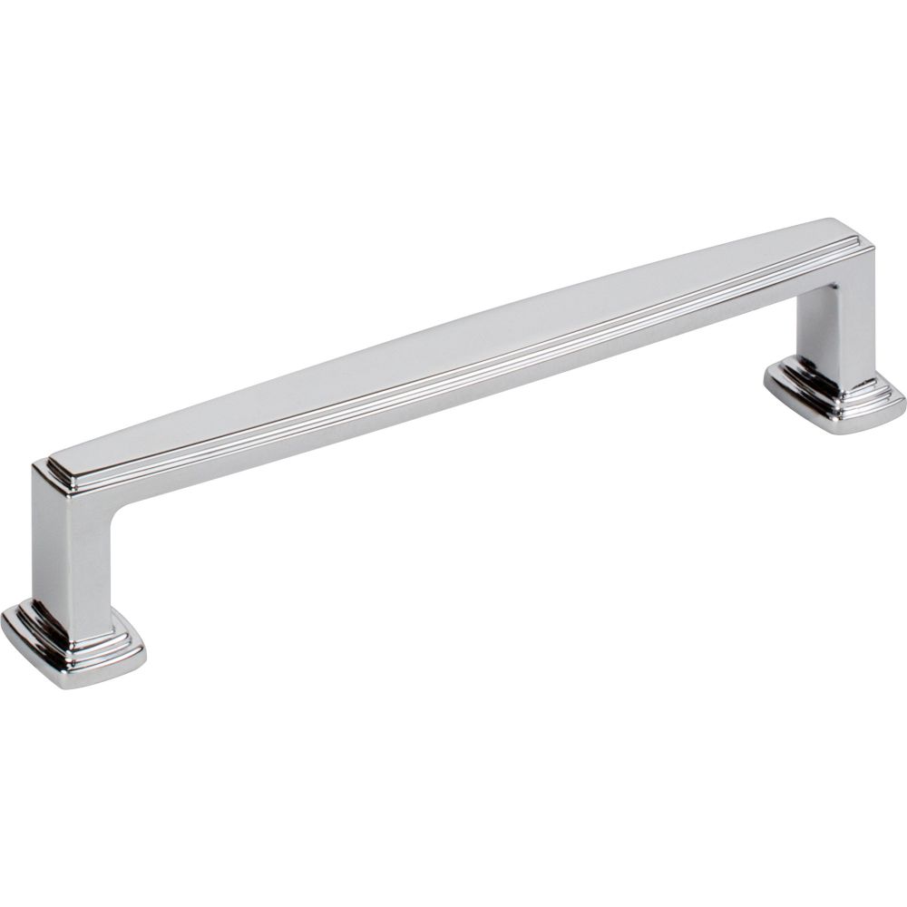 Jeffrey Alexander by Hardware Resources 171-128PC 128 mm Center-to-Center Polished Chrome Richard Cabinet Pull