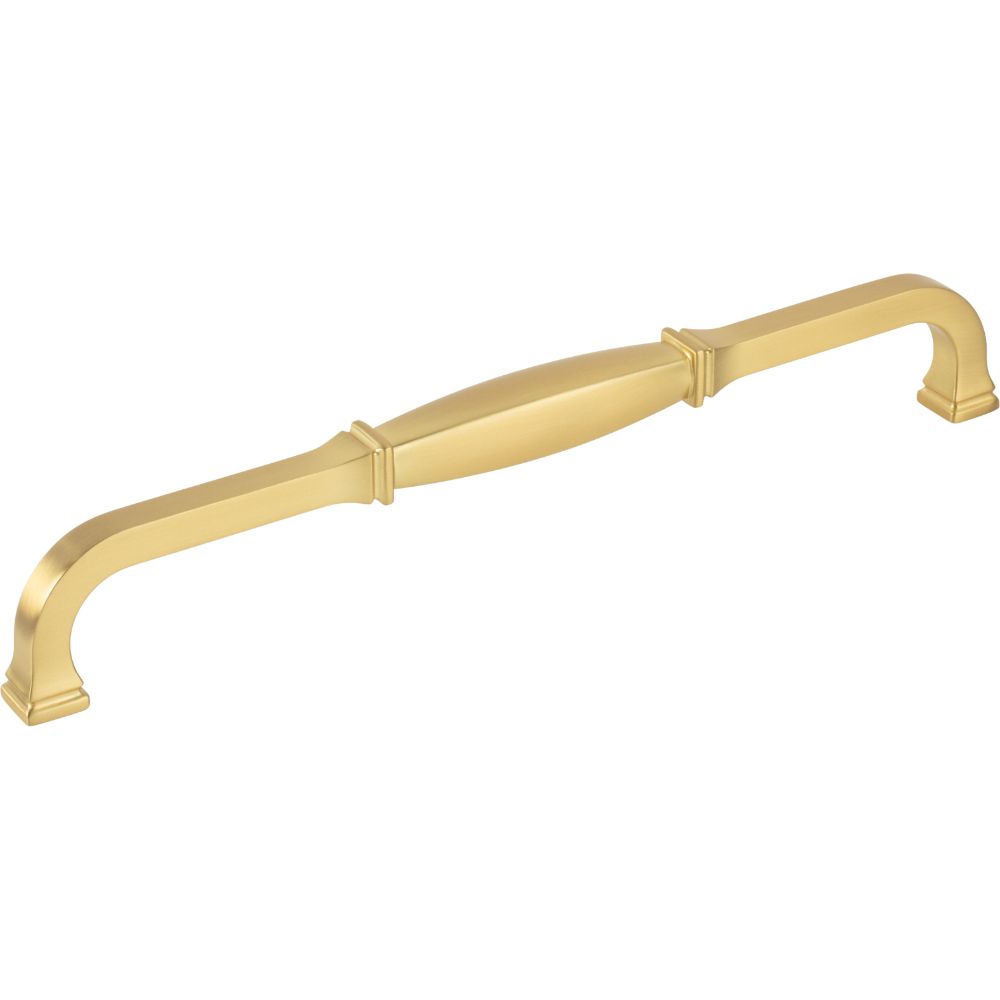 Jeffrey Alexander by Hardware Resources 278-224BG 224 mm Center-to-Center Brushed Gold Audrey Cabinet Pull