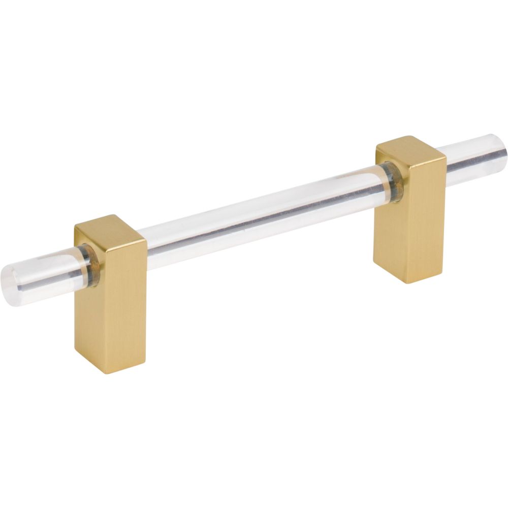 Jeffrey Alexander by Hardware Resources 578-96BG 96 mm Center-to-Center Brushed Gold Spencer Cabinet Bar Pull