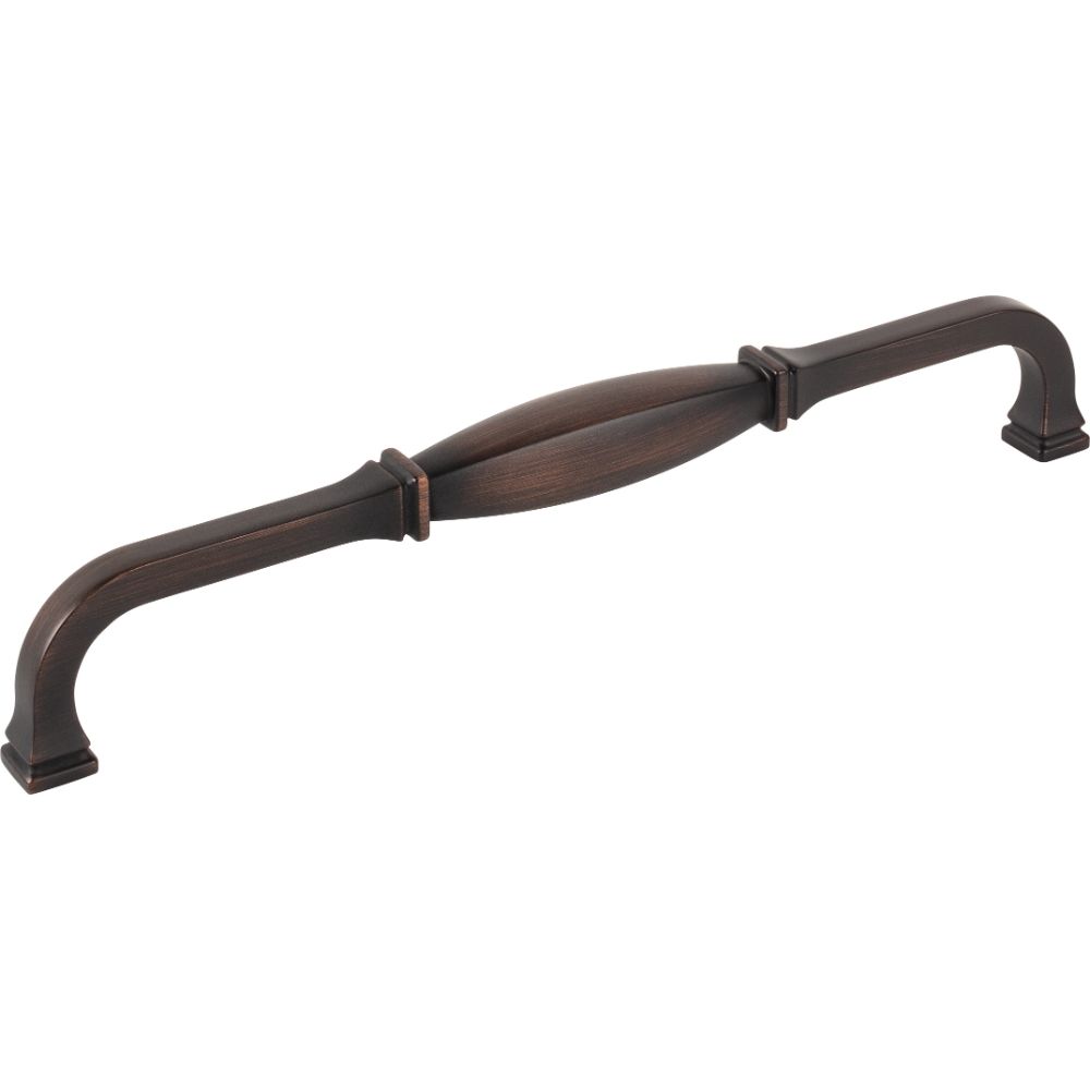 Jeffrey Alexander by Hardware Resources 278-12DBAC 12" Center-to-Center Brushed Oil Rubbed Bronze Audrey Appliance Handle