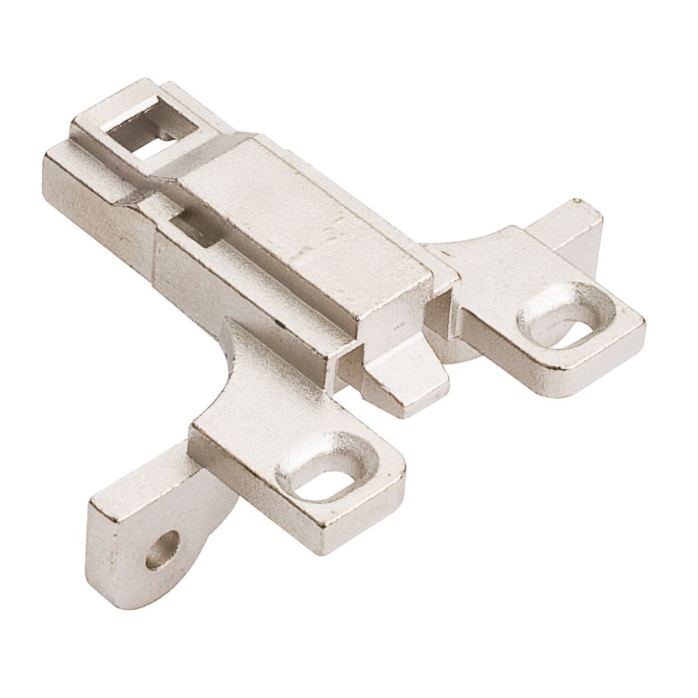 Hardware Resources 400.3456.75 Heavy Duty 3 mm Non-Cam Adj Zinc Die Cast Plate for 500 Series Euro Hinges