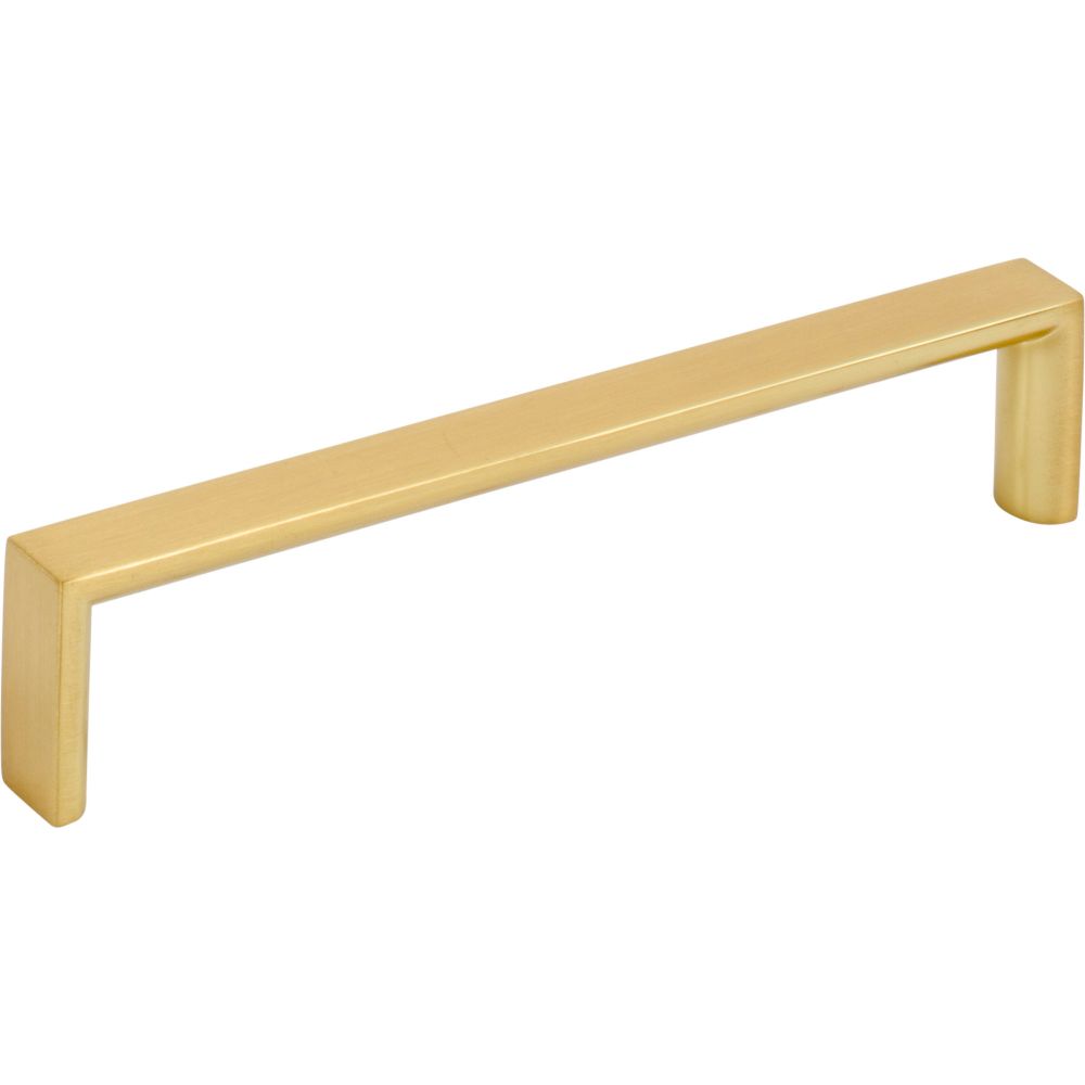 Elements by Hardware Resources 727-128BG 128 mm Center-to-Center Brushed Gold Walker 2 Cabinet Pull