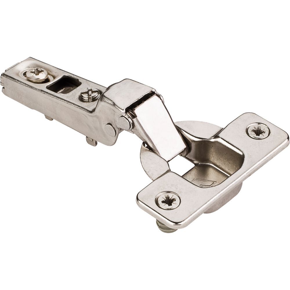 Hardware Resources 500.0279.75 110° Partial Overlay Screw Adjustable Standard Duty Hinge with Press-in 8 mm Dowels
