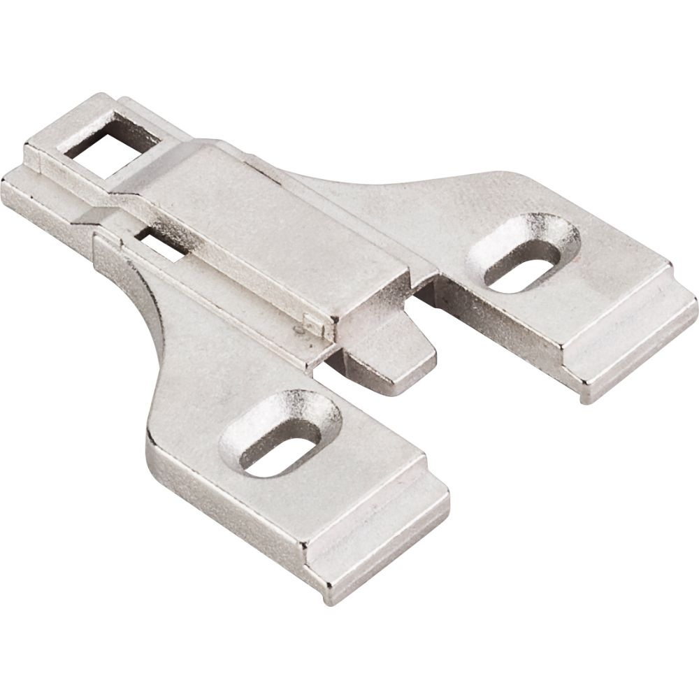 Hardware Resources 400.3455.75 Heavy Duty 6 mm Non-Cam Adj Zinc Die Cast Plate without Screws for 500 Series Euro Hinges
