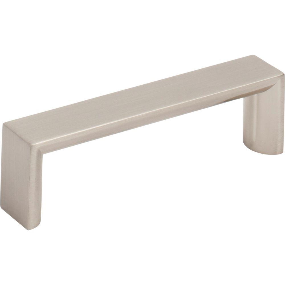 Elements by Hardware Resources 827-96SN 96 mm Center-to-Center Satin Nickel Walker 1 Cabinet Pull