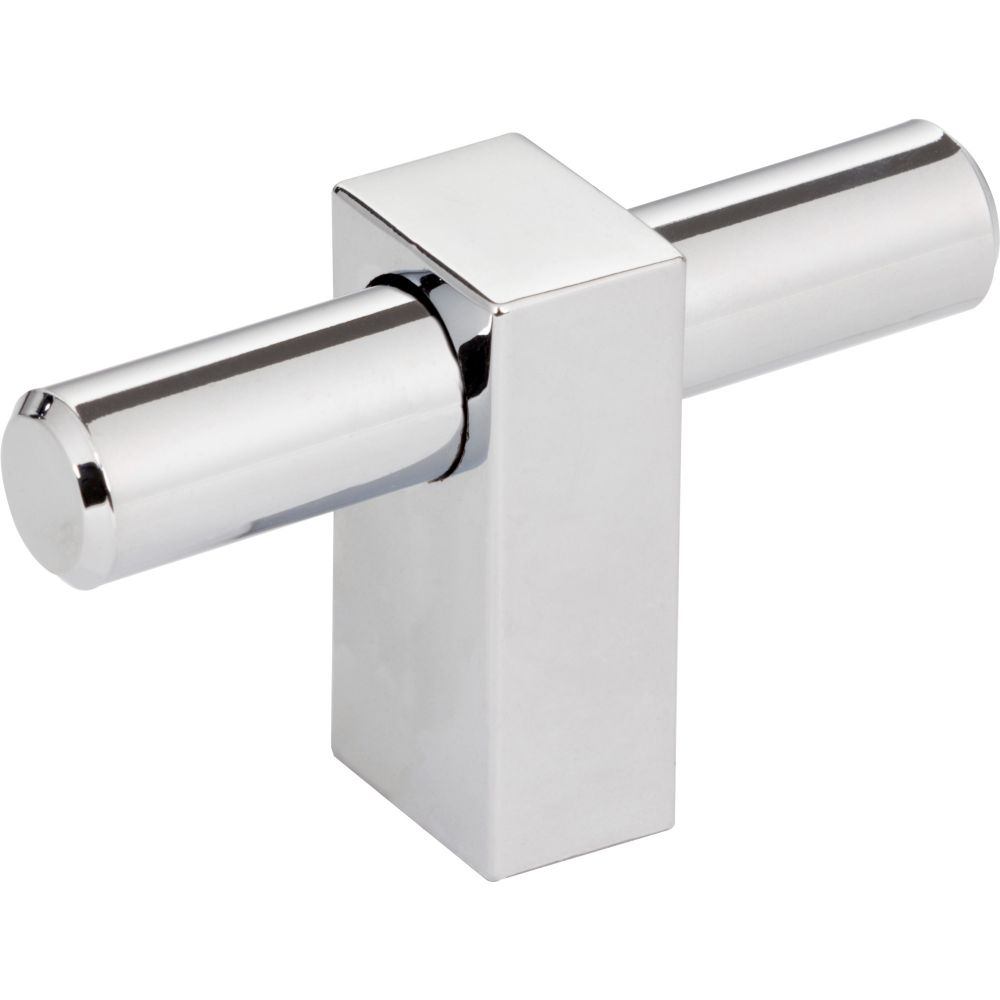 Jeffrey Alexander by Hardware Resources 478T-PC 2-3/8" Overall Length Polished Chrome Larkin "T" Knob