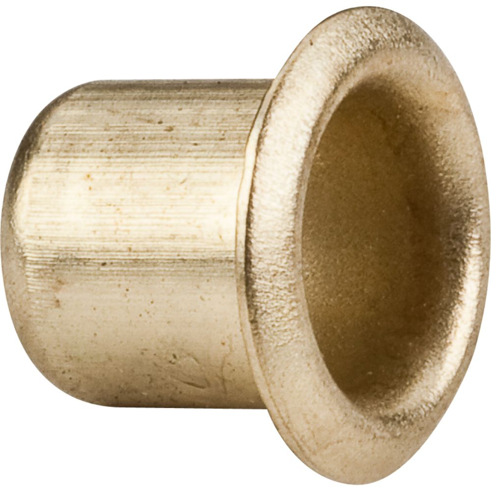 Hardware Resources 1284PB Polished Brass 1/4" Grommet for 7 mm Hole - Priced and Sold by the Thousand. Order 1 for 1,000 Pieces