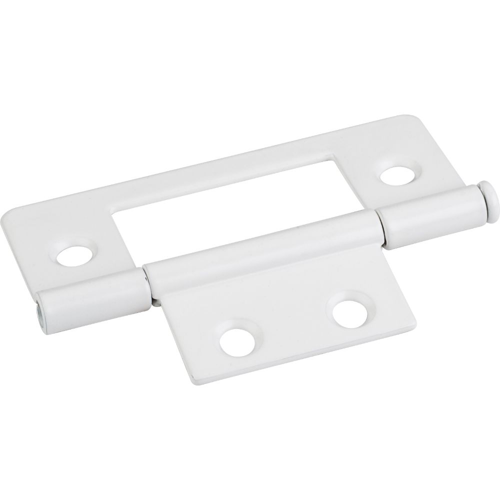 Hardware Resources 9500WH White 3" Loose Pin Non-Mortise Hinge 4 Hole