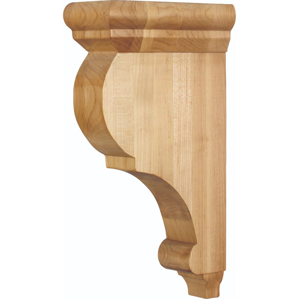 Hardware Resources CORG-CH 3" W x 6-1/2" D x 12" H Cherry Smooth Corbel