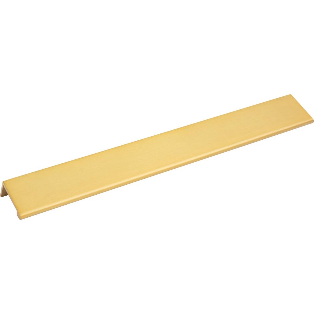 Hardware Resources A500-12ABG Edgefield 90 mm Center-to-Center Finger Pull - Aluminum Brushed Gold
