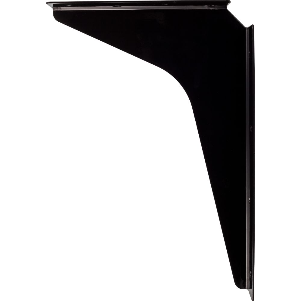 Hardware Resources WB8-BLK 8" x 12" Black Workstation Bracket Sold by the Pair
