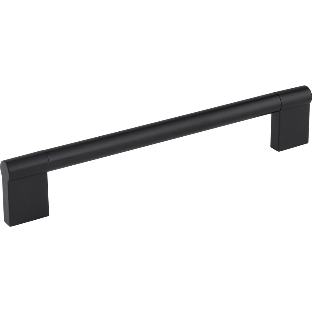 Elements by Hardware Resources Knox Cabinet Pull 8-1/16" Overall Length Cabinet pull, 192mm Center to Center in Matte Black