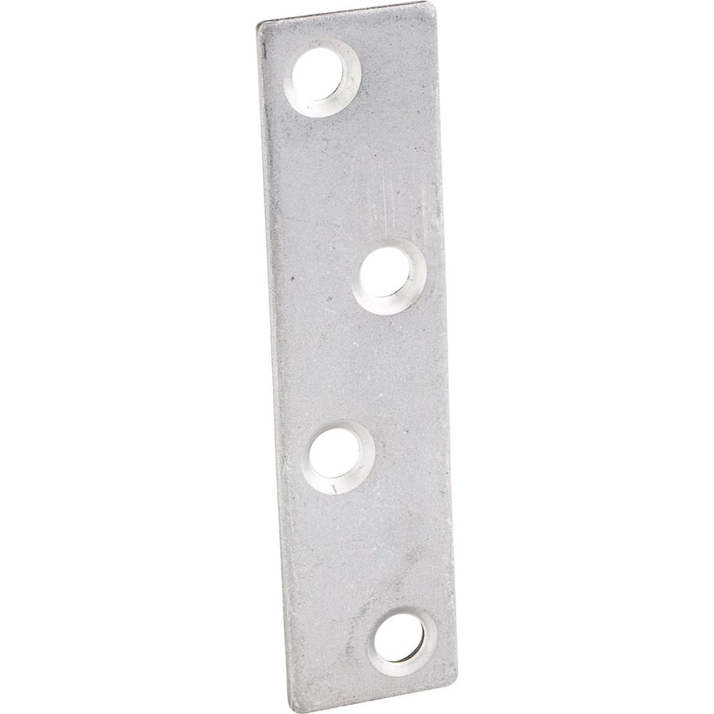Hardware Resources 9315-ZN 3" x 3/4" Zinc Plated Steel Mending Plate