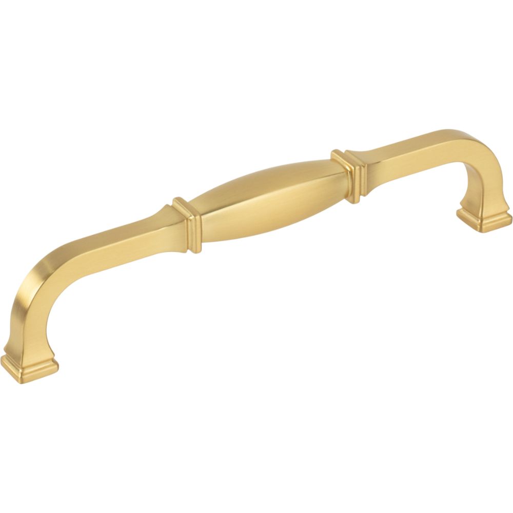 Jeffrey Alexander by Hardware Resources 278-160BG 160 mm Center-to-Center Brushed Gold Audrey Cabinet Pull
