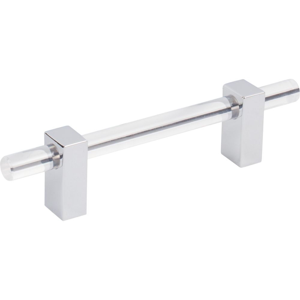 Jeffrey Alexander by Hardware Resources 578-96PC 96 mm Center-to-Center Polished Chrome Spencer Cabinet Bar Pull