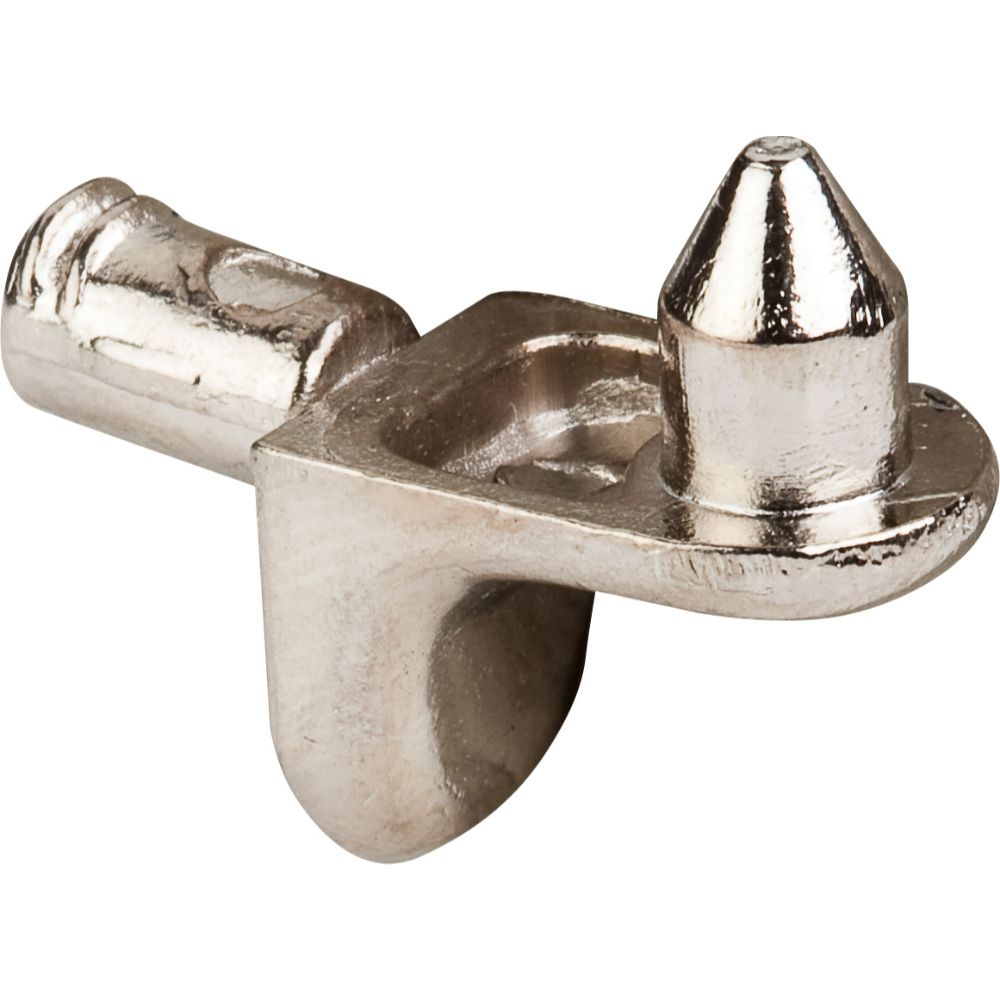 Hardware Resources 1545ZN 5 mm Zinc Die Cast Shelf Support with 5 mm Shelf Hold Pin (Earthquake Clip)