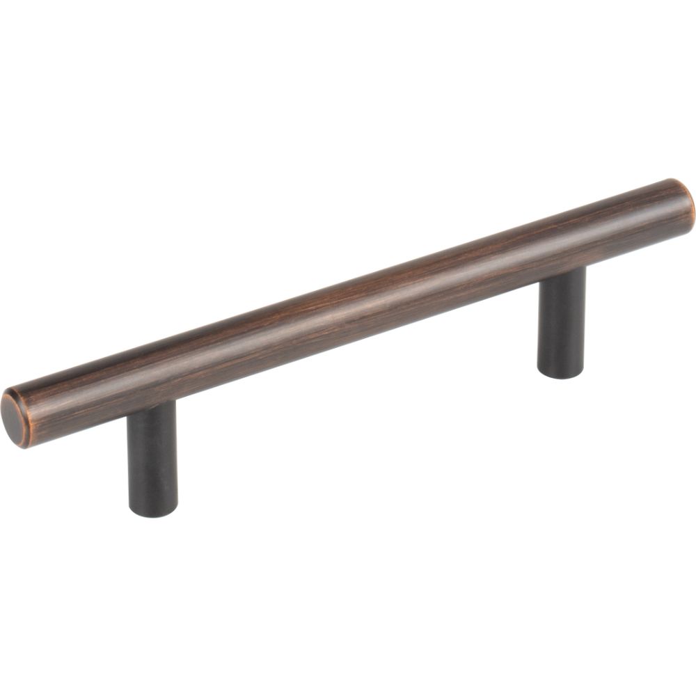 Elements 156DBB 96 mm Center-to-Center Dark Brushed Bronze Naples Cabinet Bar Pull