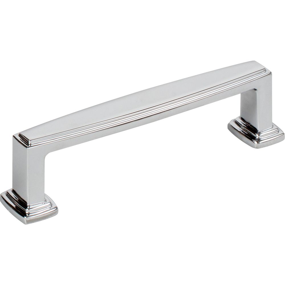 Jeffrey Alexander by Hardware Resources 171-96PC 96 mm Center-to-Center Polished Chrome Richard Cabinet Pull