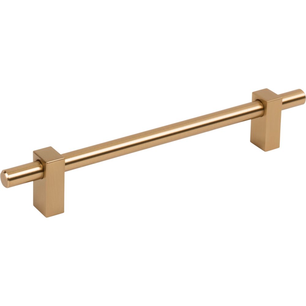Jeffrey Alexander by Hardware Resources 478-160SBZ 160 mm Center-to-Center Satin Bronze Larkin Cabinet Bar Pull