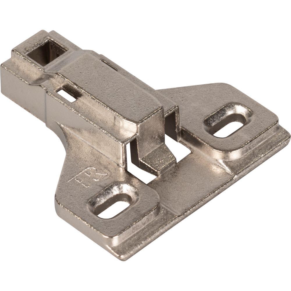Hardware Resources 400.3715.75 Heavy Duty 6 mm Non-Cam Adj Zinc Die Cast Plate for 125° 500 Series Euro Hinges