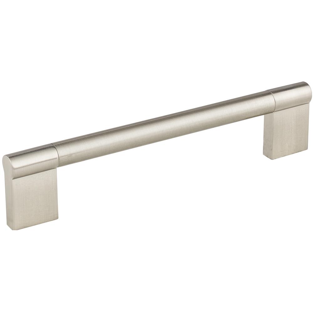 Elements by Hardware Resources Knox Cabinet Pull 6-13/16" Overall Length Cabinet pull, 160mm Center to Center in Satin Nickel