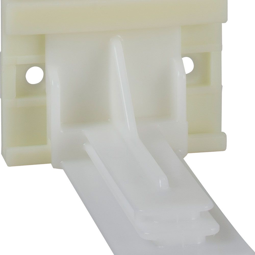 Hardware Resources USE-ADJ5 Adjustable Plastic Rear Bracket for USE-Series Undermount Drawer Slides with 8 mm Dowels