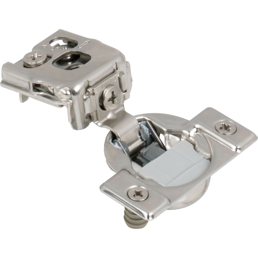 Hardware Resources 9391-000 105° 1" Overlay Heavy Duty DURA-CLOSE® Soft-close Compact Hinge with Press-in 8 mm Dowels