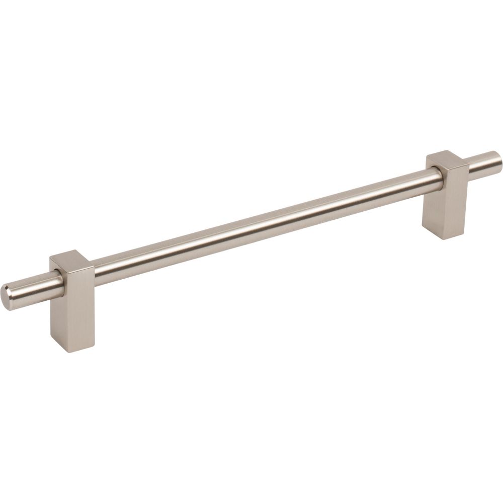 Jeffrey Alexander by Hardware Resources 478-192SN 192 mm Center-to-Center Satin Nickel Larkin Cabinet Bar Pull