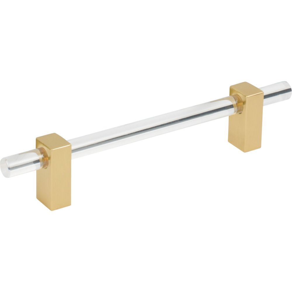 Jeffrey Alexander by Hardware Resources 578-128BG 128 mm Center-to-Center Brushed Gold Spencer Cabinet Bar Pull
