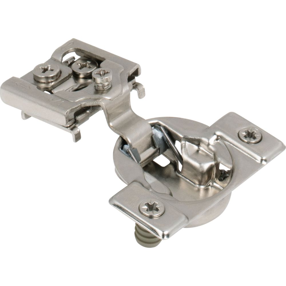 Hardware Resources 8390-6-000 105° 3/4" Overlay DURA-CLOSE® Self-close Compact Hinge with Press-in 8 mm Dowels