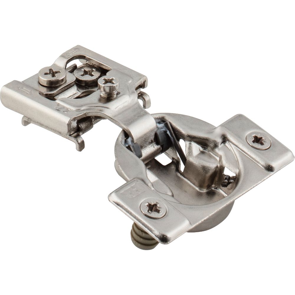 Hardware Resources 8390-2-000 105° 1/2" Overlay DURA-CLOSE® Self-close Compact Hinge with Press-in 8 mm Dowels