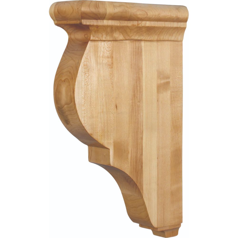 Hardware Resources CORG-2CH 3" W x 8-5/16" D x 14" H Cherry Smooth Corbel