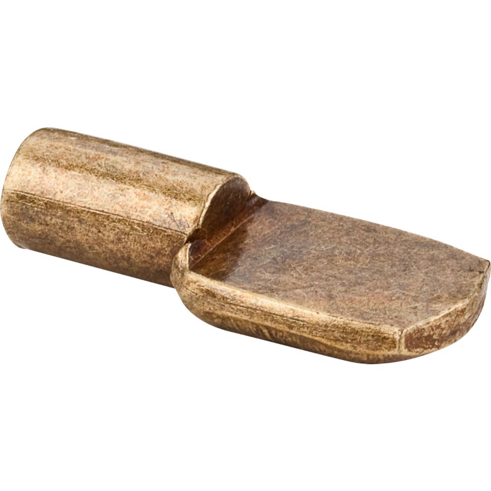 Hardware Resources 1306AB Antique Brass 5 mm Pin Spoon Shelf Support - Priced and Sold by the Thousand. Order 1 for 1,000 Pieces