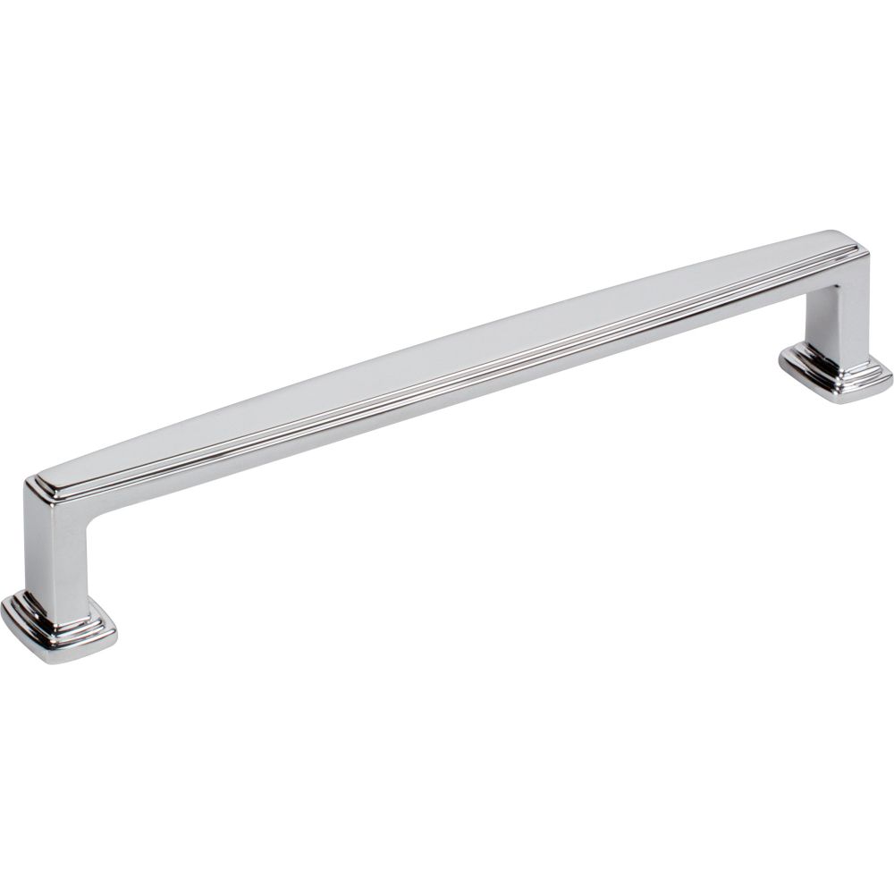 Jeffrey Alexander by Hardware Resources 171-160PC 160 mm Center-to-Center Polished Chrome Richard Cabinet Pull
