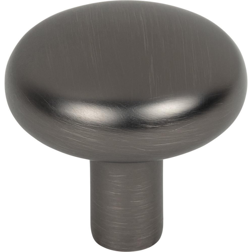 Hardware Resources 329BNBDL Loxley 1-1/4" Diameter Mushroom Knob - Brushed Pewter