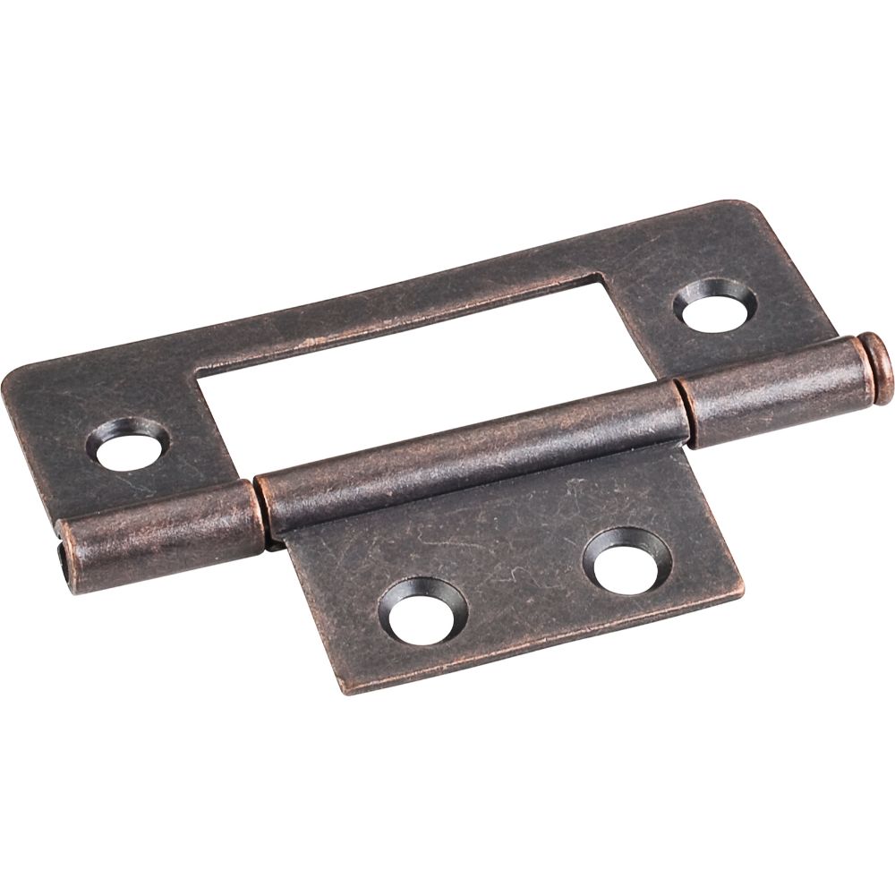 Hardware Resources 9500DACM Dark Antique Copper Machined 3" Loose Pin Non-Mortise Hinge 4 Hole