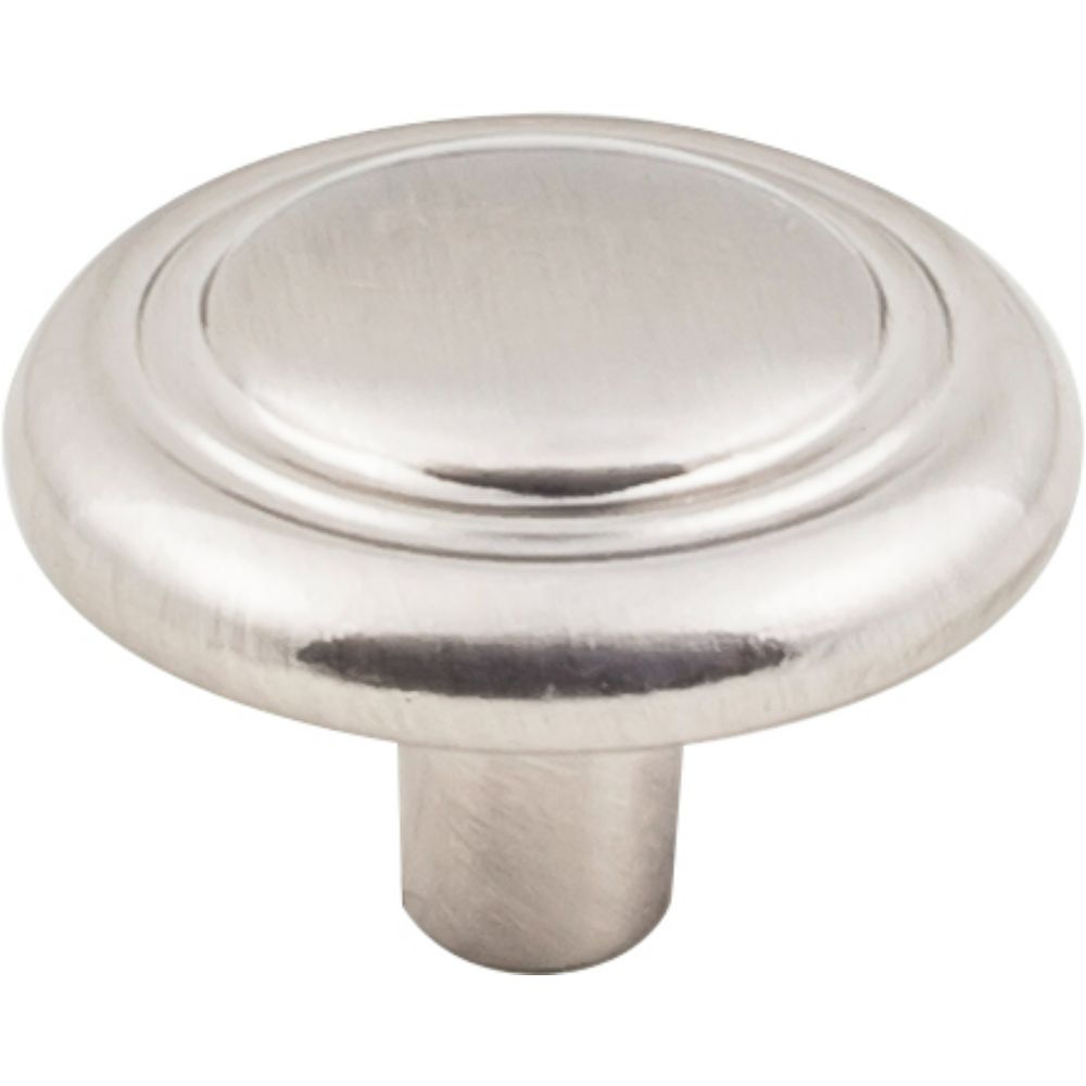 KasaWare K236SN-4 1-1/4" Diameter Traditional Knob with Stepped Ring, 4-pack