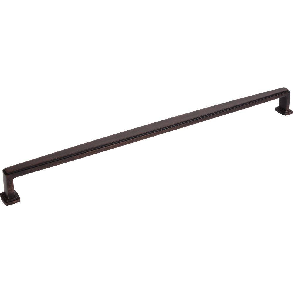 Jeffrey Alexander by Hardware Resources 171-18DBAC 18" Center-to-Center Brushed Oil Rubbed Bronze Richard Appliance Handle