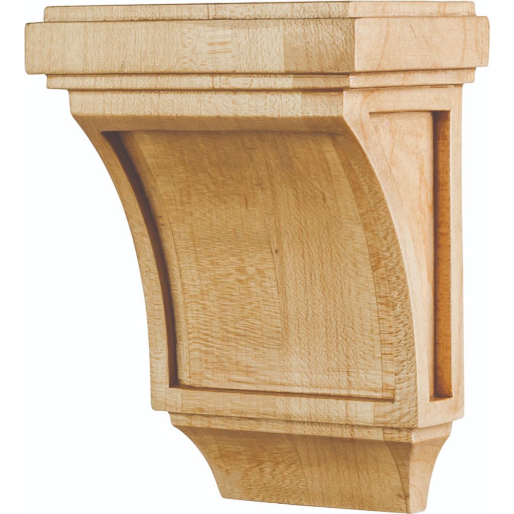 Hardware Resources COR22-5-CH 3" W x 2" D x 4" H Cherry Mission Corbel