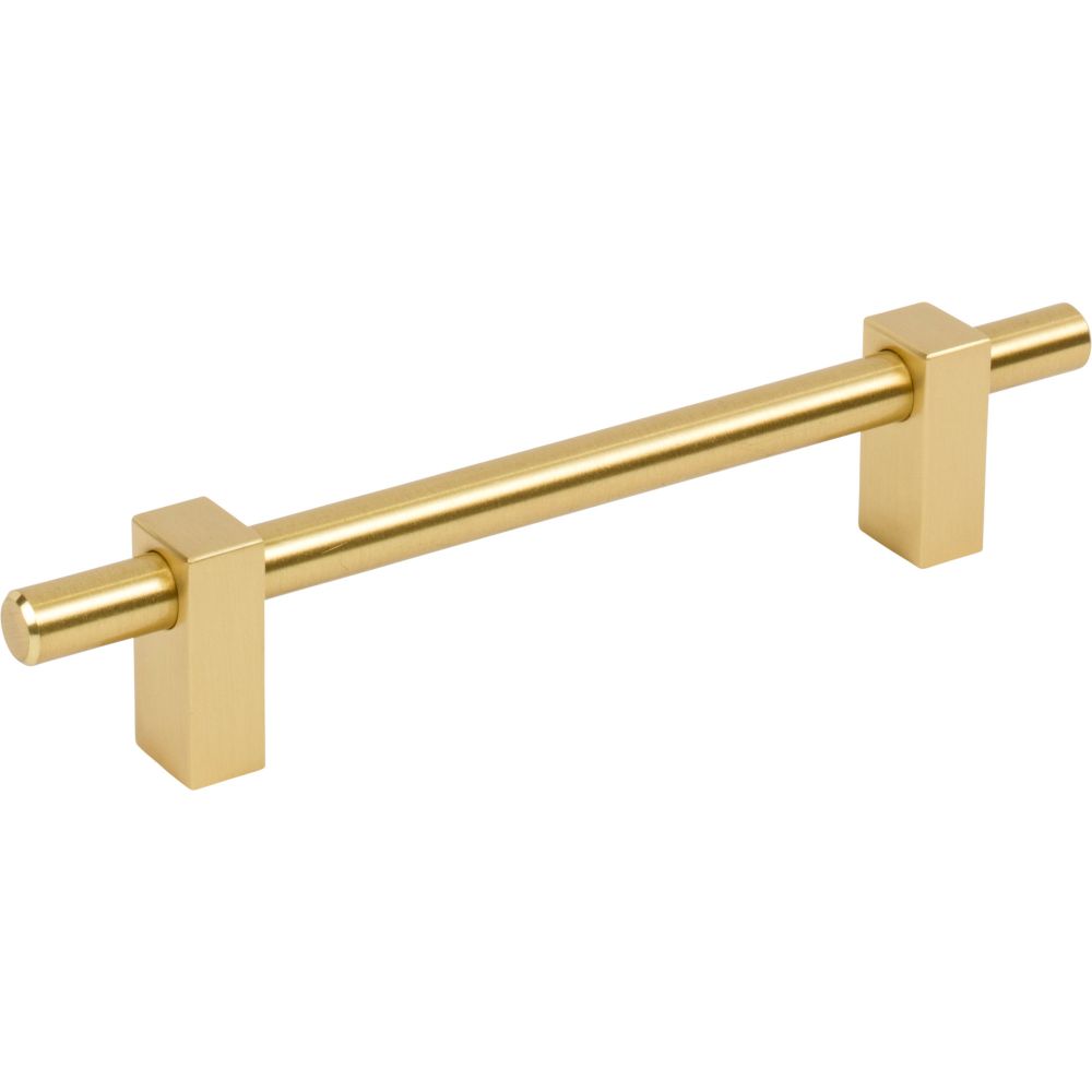 Jeffrey Alexander by Hardware Resources 478-128BG 128 mm Center-to-Center Brushed Gold Larkin Cabinet Bar Pull