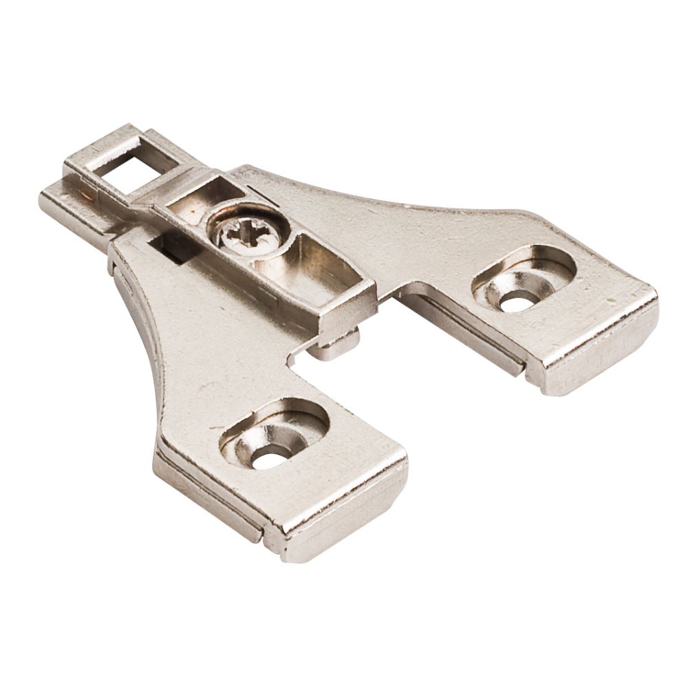 Hardware Resources 400.3723.75 Heavy Duty 0 mm Cam Adj Zinc Die Cast Plate Recommended for 125° Hinge for 500 Series Euro Hinges