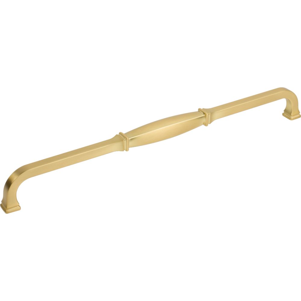 Jeffrey Alexander by Hardware Resources 278-305BG 305 mm Center-to-Center Brushed Gold Audrey Cabinet Pull